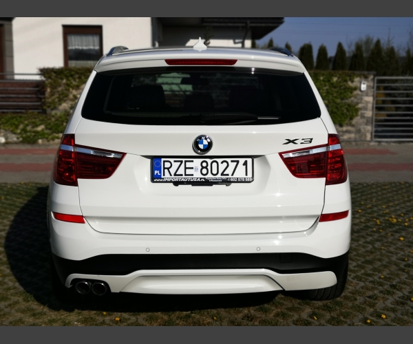 BMW X3 BMW X3 Xdrive 2,0 bezyna 245km 4x4 2016r 